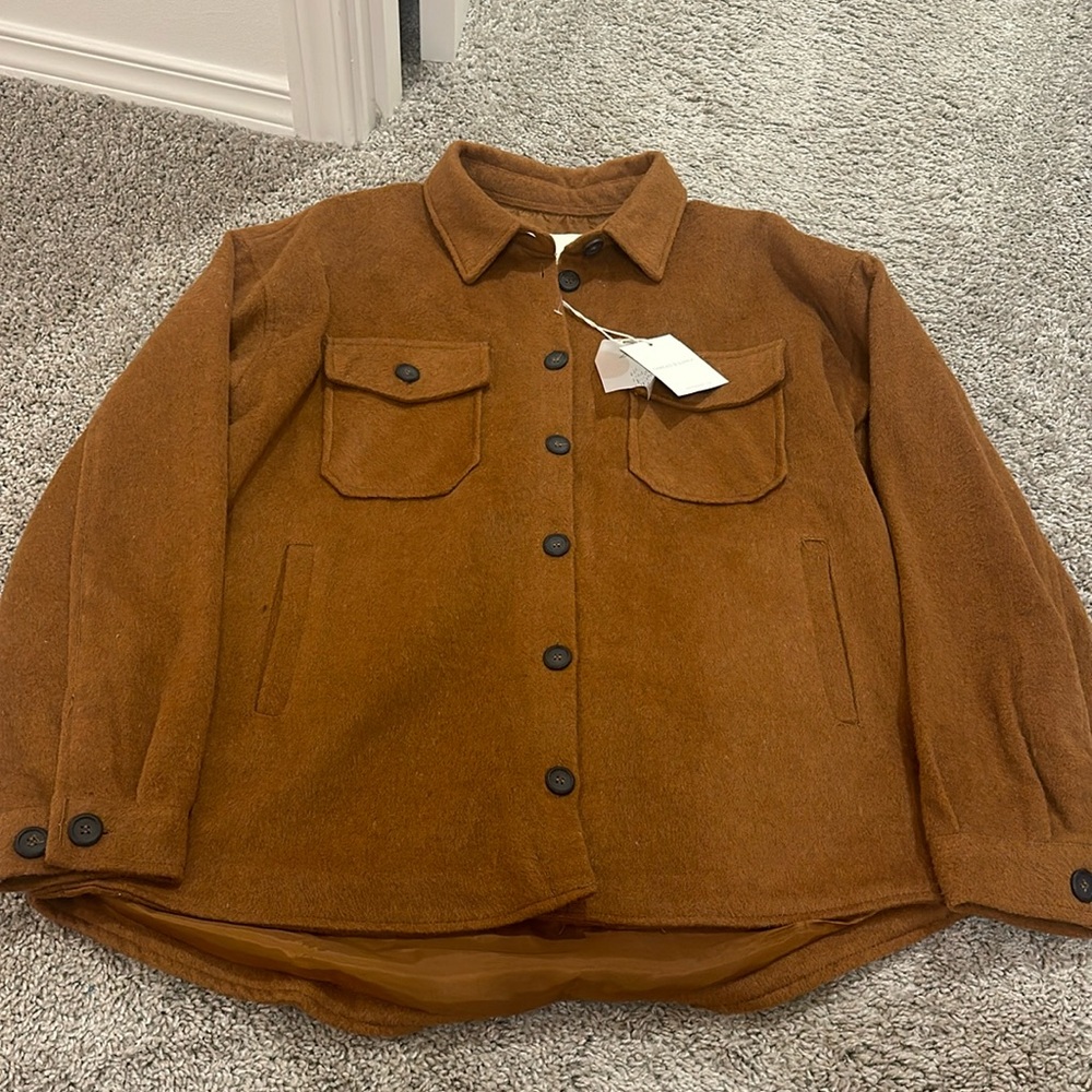 Thread & Supply Brown Jacket - image 1